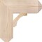 Ekena Millwork Imperial Craftsman Smooth Bracket, Douglas Fir, 5 1/2"W x 18"D x 18"H BKT06X18X18IMP04SDF - alternate 3